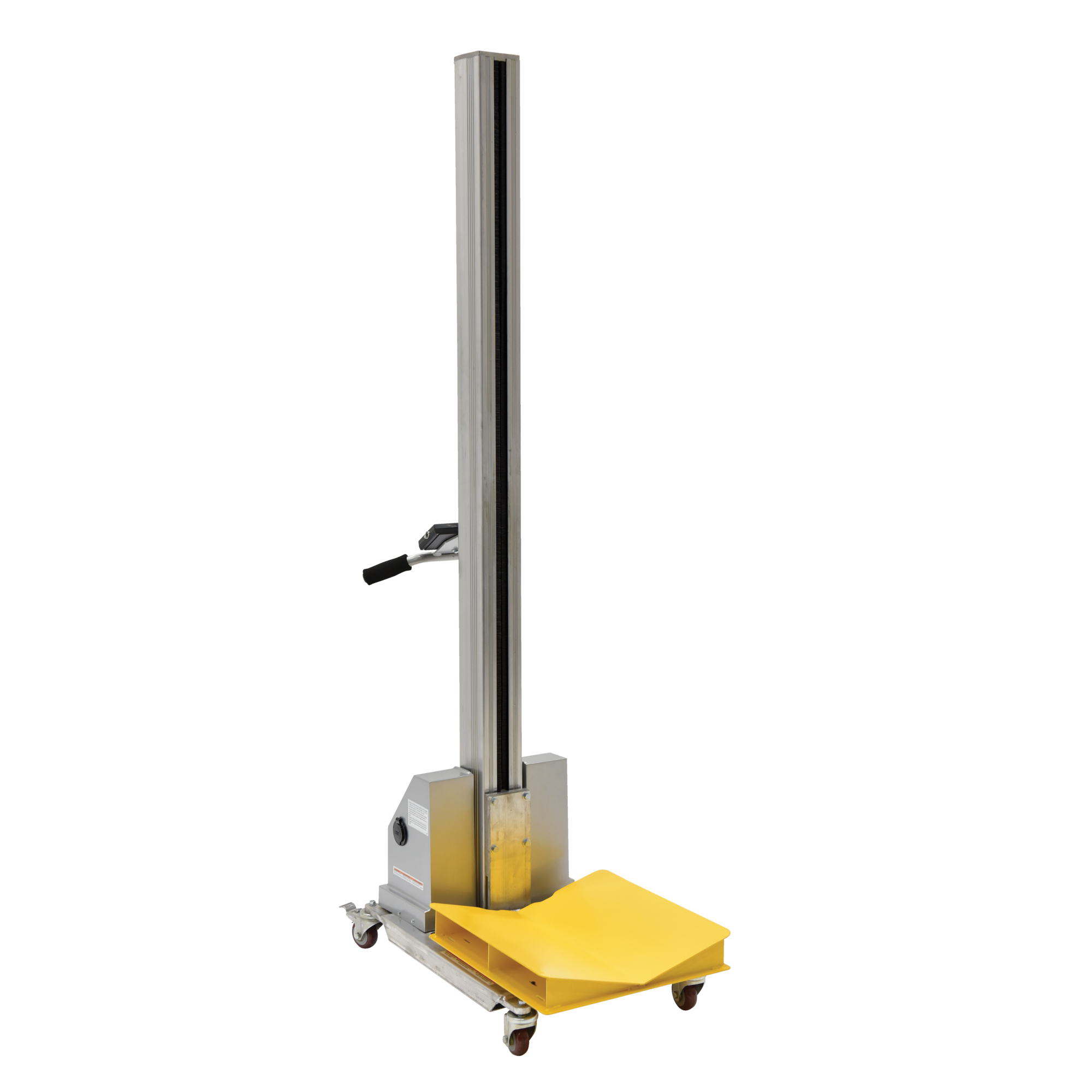Vestil Steel Quick Lift V-Block Attachment — Yellow, For PEL Models